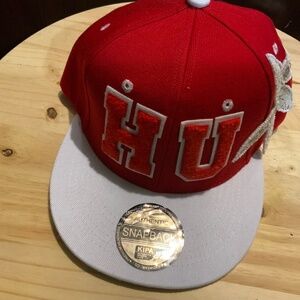 Handmade HU applique SnapBack hat
